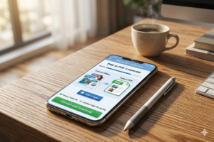 PNG to PDF conversion app