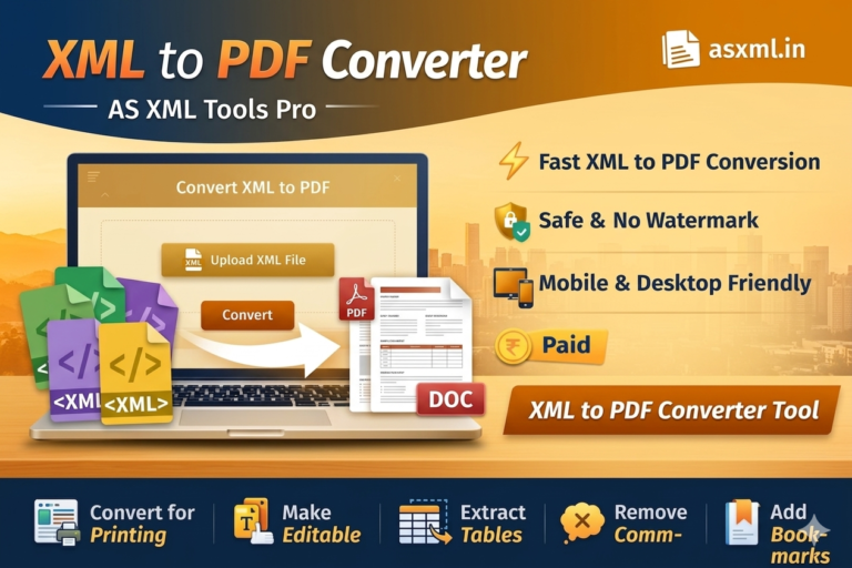 XML to PDF Conversion