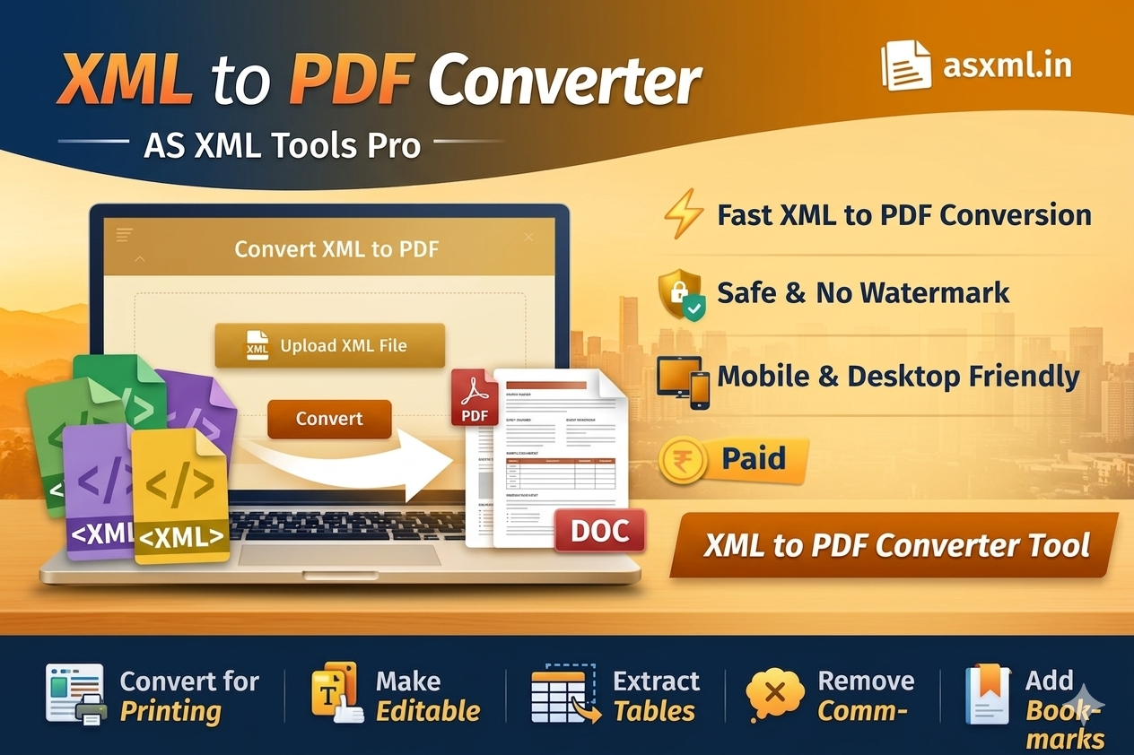 XML to PDF Conversion